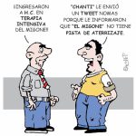 El humor de Pachi en un Flá