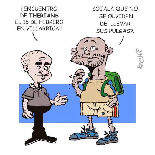 El humor de Pachi en un Flá