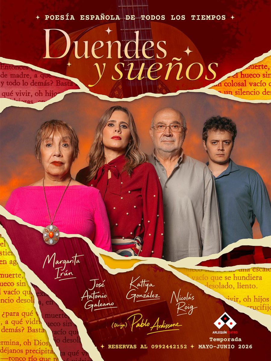 Duendes y sueños, poesía española de todos los tiempos, sube al Arlequín Teatro el domingo 24 de mayo